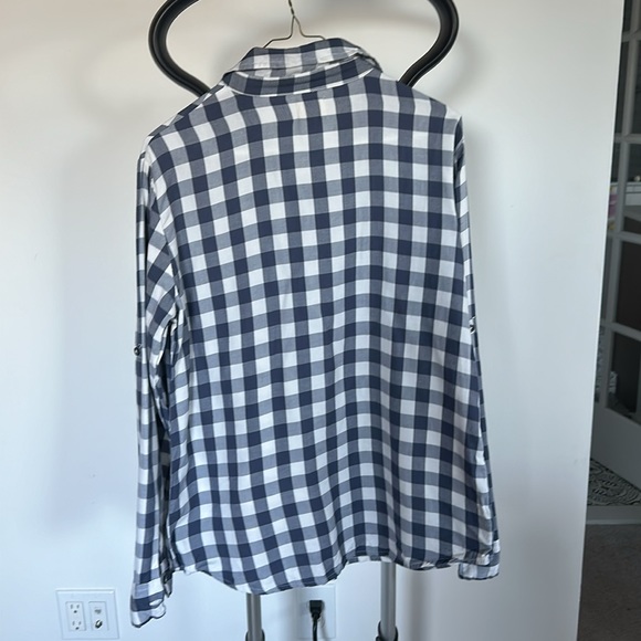 Sundry flannel long sleeve button down - Picture 3 of 3